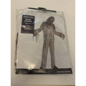 Mummified Mummy Ghost Scary Halloween Costume- Child Large 12-14 Amscan 1272